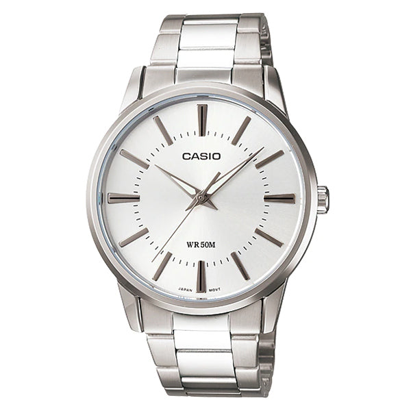 Original Casio Model Mtp-1303 5 Bar Stainless Steel
