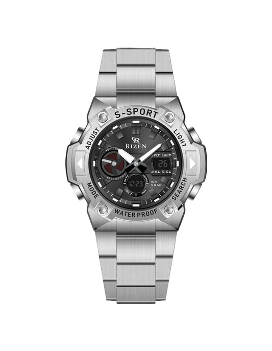 New Rizen Collection Sports Watch World Time Watches