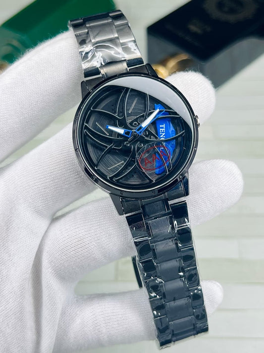 New Wheel Rim working watch for men new trendy watch