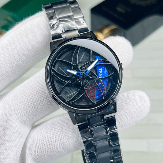 New Wheel Rim working watch for men new trendy watch