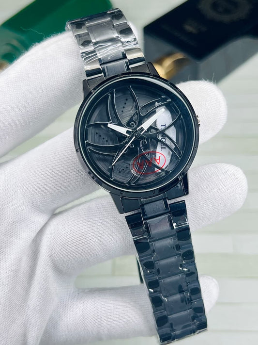 New Wheel Rim working watch for men new trendy watch