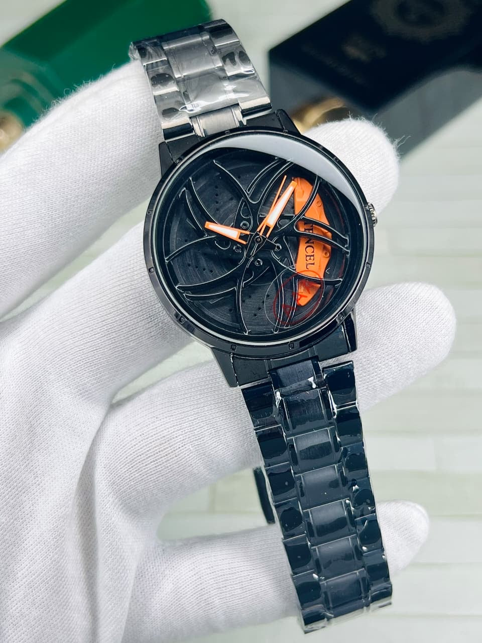 New Wheel Rim working watch for men new trendy watch