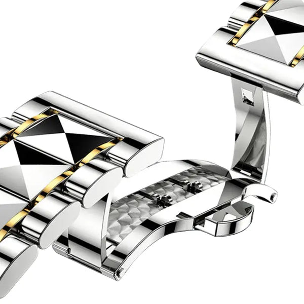 New stylish Diamond cut Waterproof mens watches
