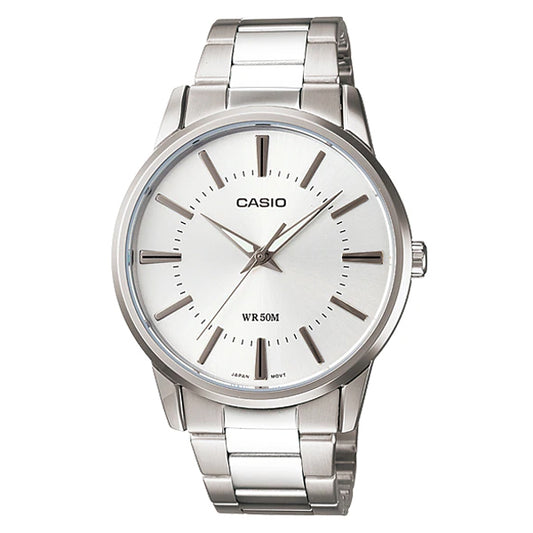Original Casio Model Mtp-1303 5 Bar Stainless Steel