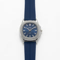 DWC Men's Magnetic Strap Quartz Watch - Brown Dial Silver Case Brown Strap