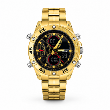 Rizen  World Time Dual time Sports  Watches Rz-0863