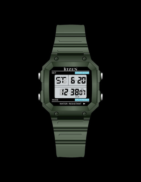 Rizen Original Sports Waterproof Watch for Men Model 873 - Modern Watch