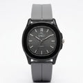 DWC Men's Magnetic Strap Quartz Watch - Grey Dial Black Case Grey Strap