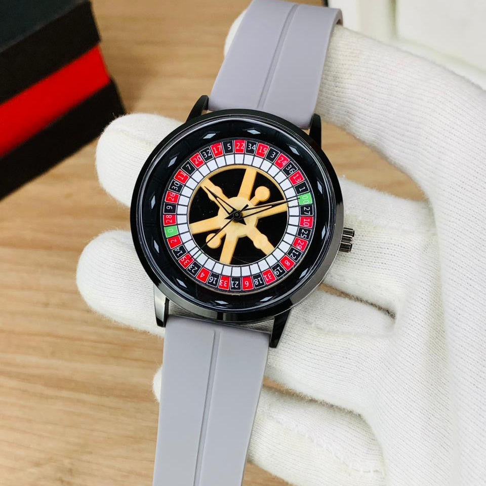 New Casino Whel Rotaing watch for men