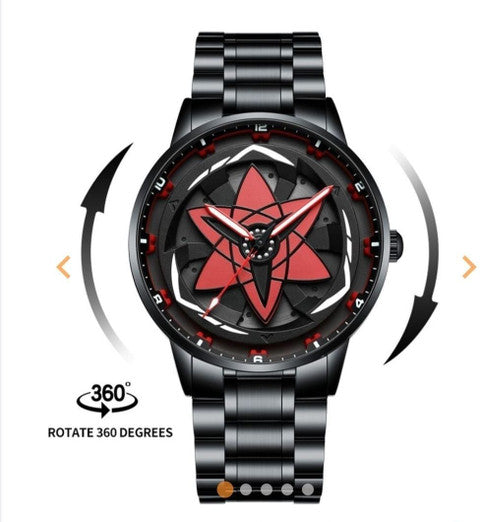 New Wheel Rim working watch for men new trendy watch