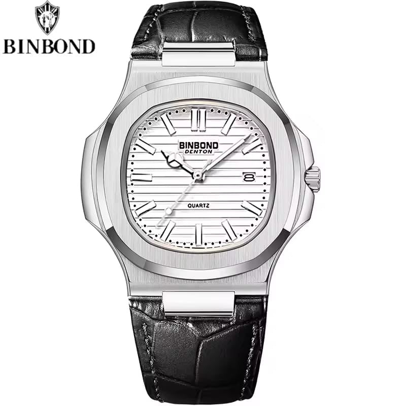 Waterproof binbond pathic style Brand watch Pura leather strap Watch