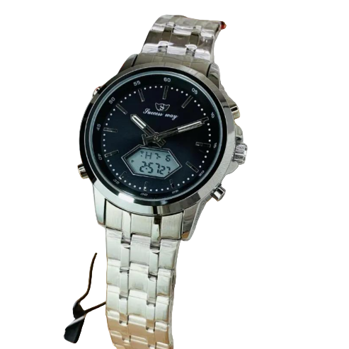 New Style Success Way original Dual Time Waterproof Watches for men