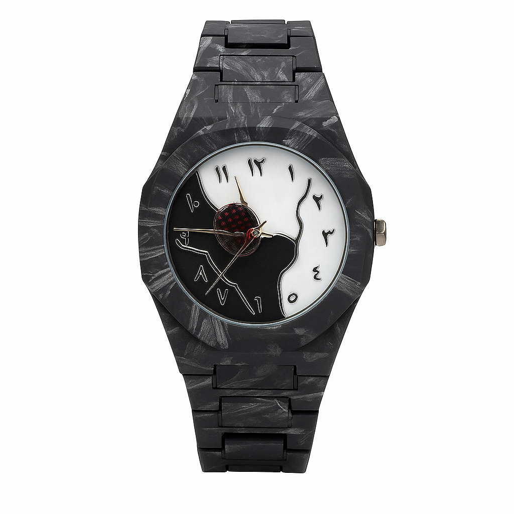 New Black Multi color Black aura Watch