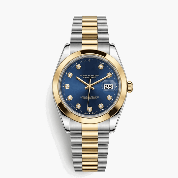 New R-lex Regular Quartz Twotone Multi Color Watch for Men