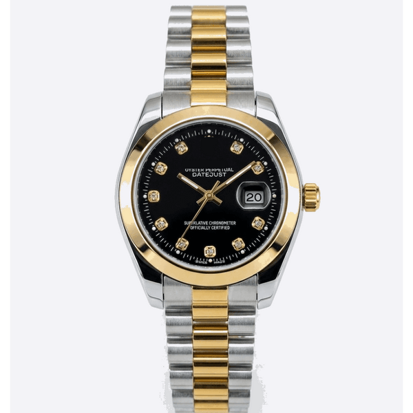 New R-lex Regular Quartz Twotone Multi Color Watch for Men