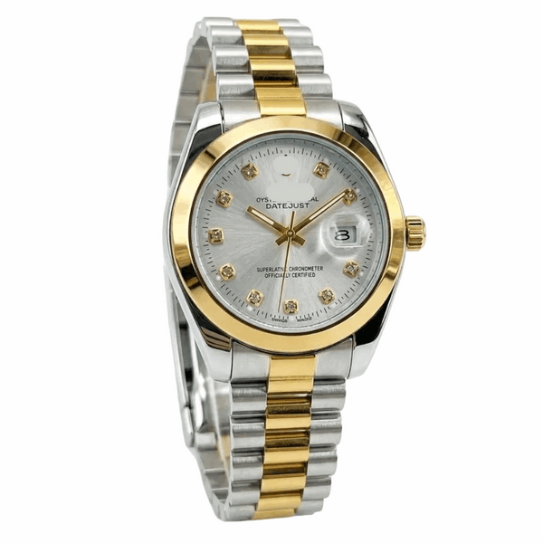 New R-lex Regular Quartz Twotone Multi Color Watch for Men