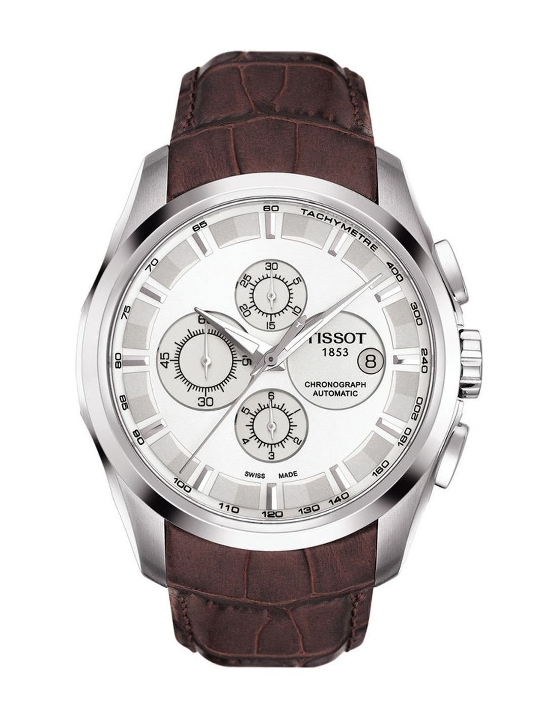 New Leather Strap Master Lock Tissot Mens Watch