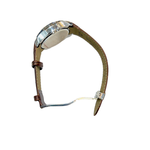 New Leather Strap Master Lock T-sot Mens Watch