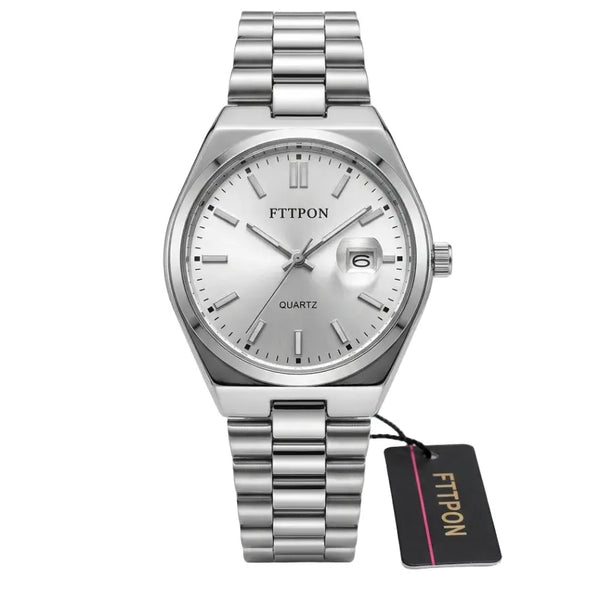 NEW TRENDY FASHION DATE WORKING MASTER LOCK WATCH
