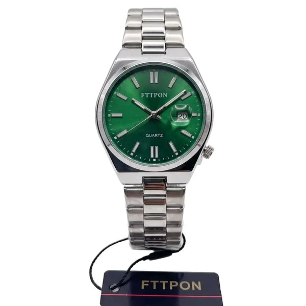 NEW TRENDY FASHION DATE WORKING MASTER LOCK WATCH