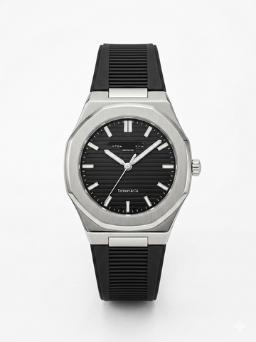 P-P Silcone Strap Mens Watch