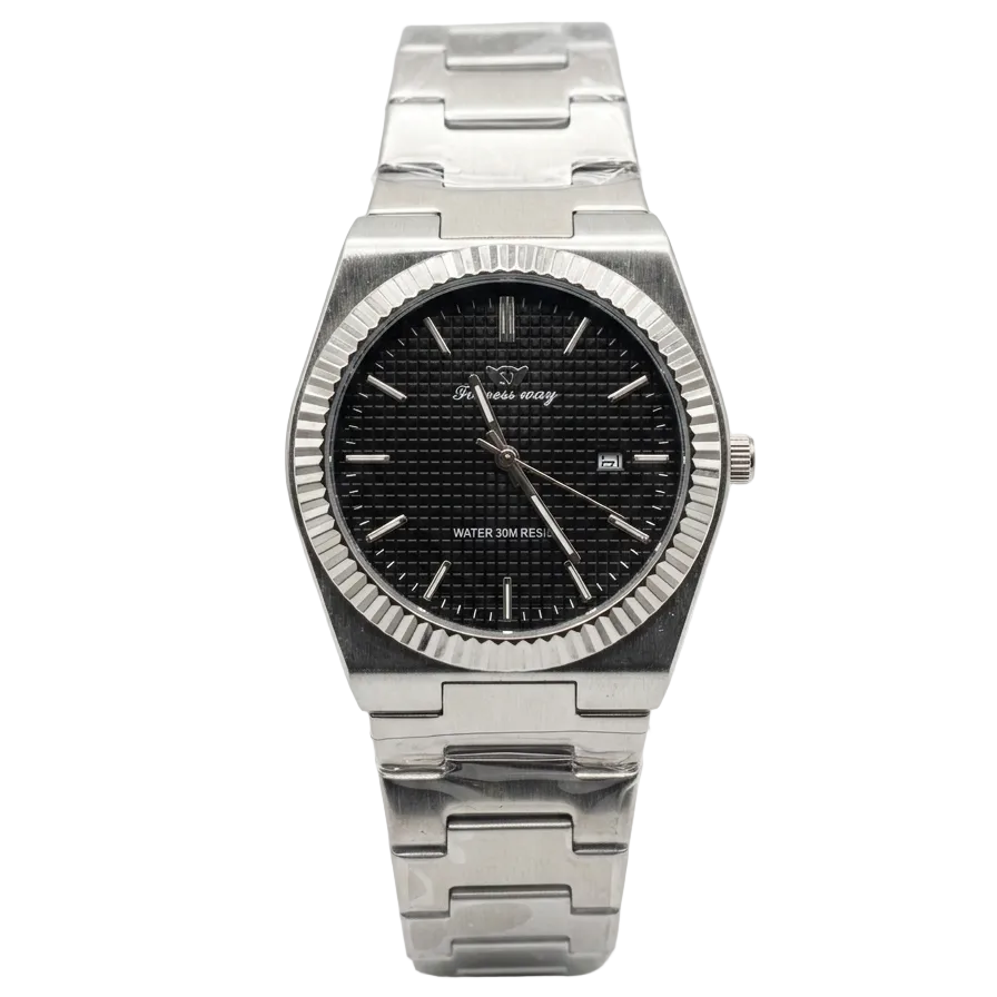 NEW TRENDY FASHION DATE WORKING MASTER LOCK WATCH