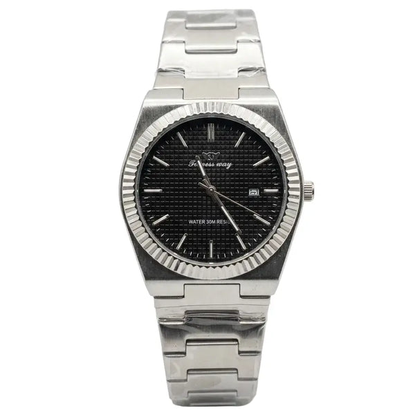 NEW TRENDY FASHION DATE WORKING MASTER LOCK WATCH