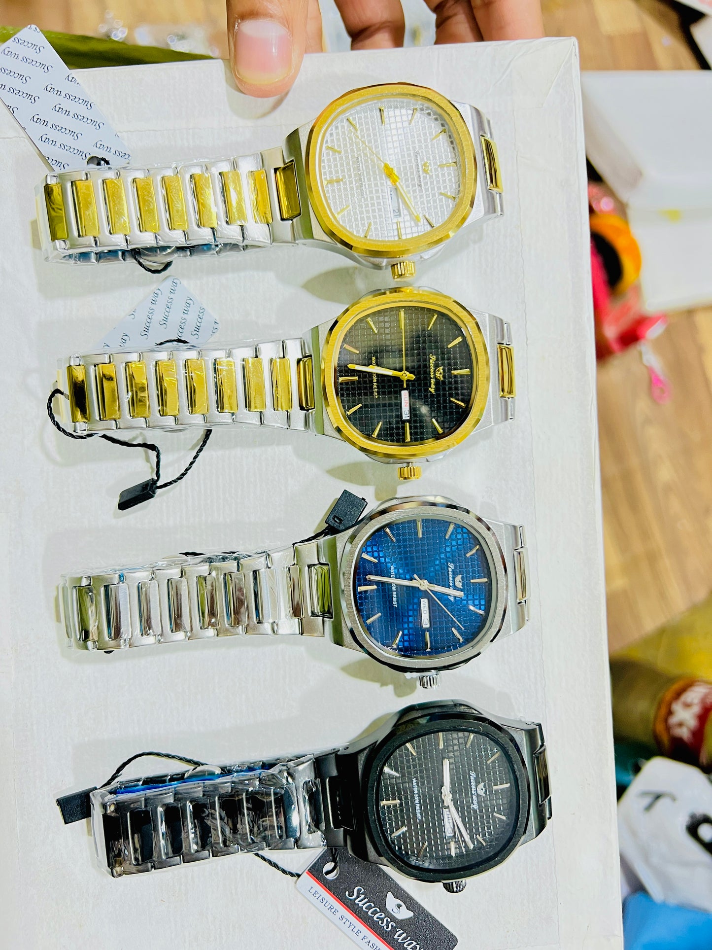 waterproof Success way original Watches for men