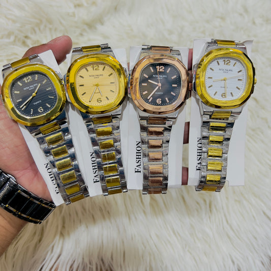 Pack of 4 Pathic Philph Style CD Collection Best Quality Watches