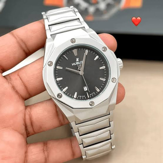 New Stainless steel quality heavy wieght Mens Watches