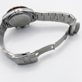 Rolex Daytona stainless steel bracelet watch with clasp and side crown