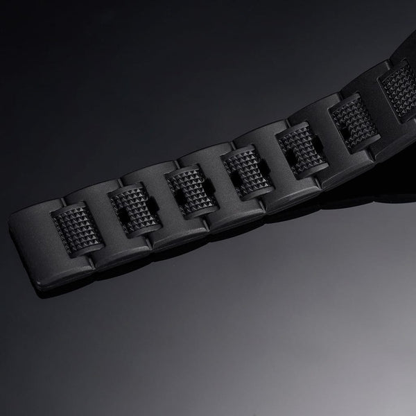 New C shok Heavy Weight Dual Time Rubber Strap Mens Watch