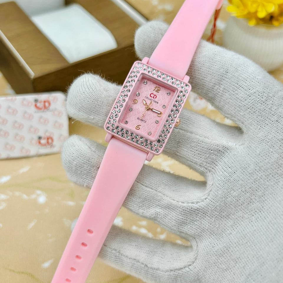 New Stylish Fashionable LadiesLSilicon Strap Watches for Ladies women watches
