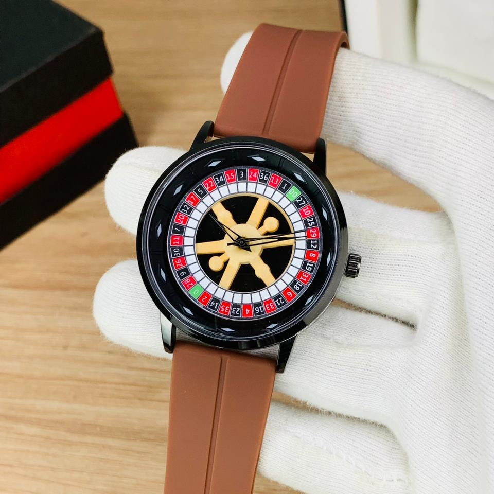 New Casino Whel Rotaing watch for men