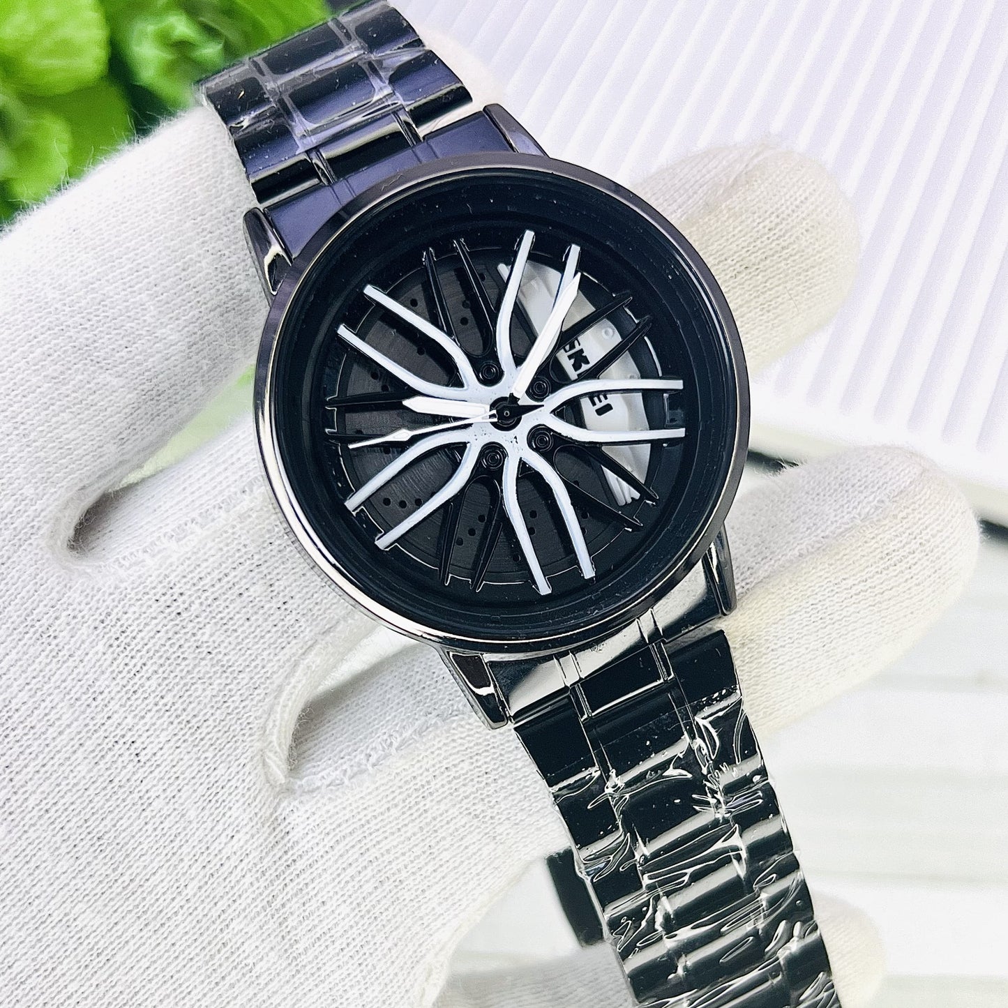 New Wheel Rim working watch for men new trendy watch