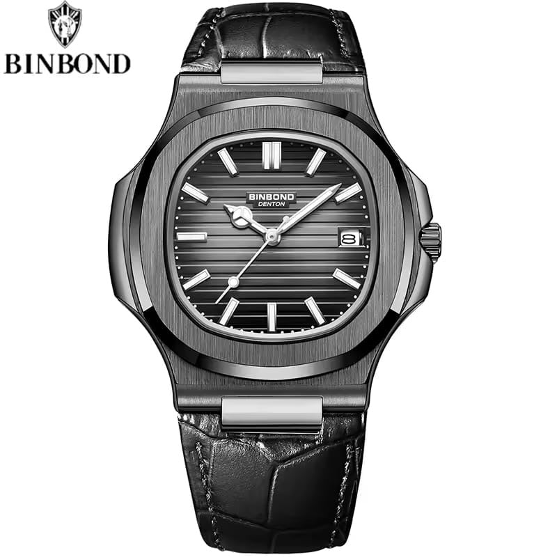 Waterproof binbond pathic style Brand watch Pura leather strap Watch