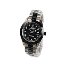New Black and silver Rolex Fashion Mens watches